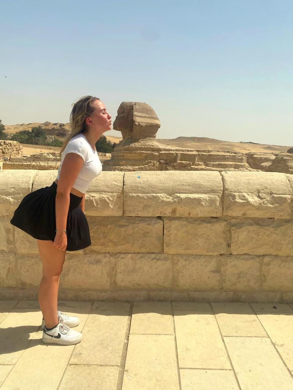 Grand Golden Pyramids View Hotel Kafret el-Gabal Exterior foto