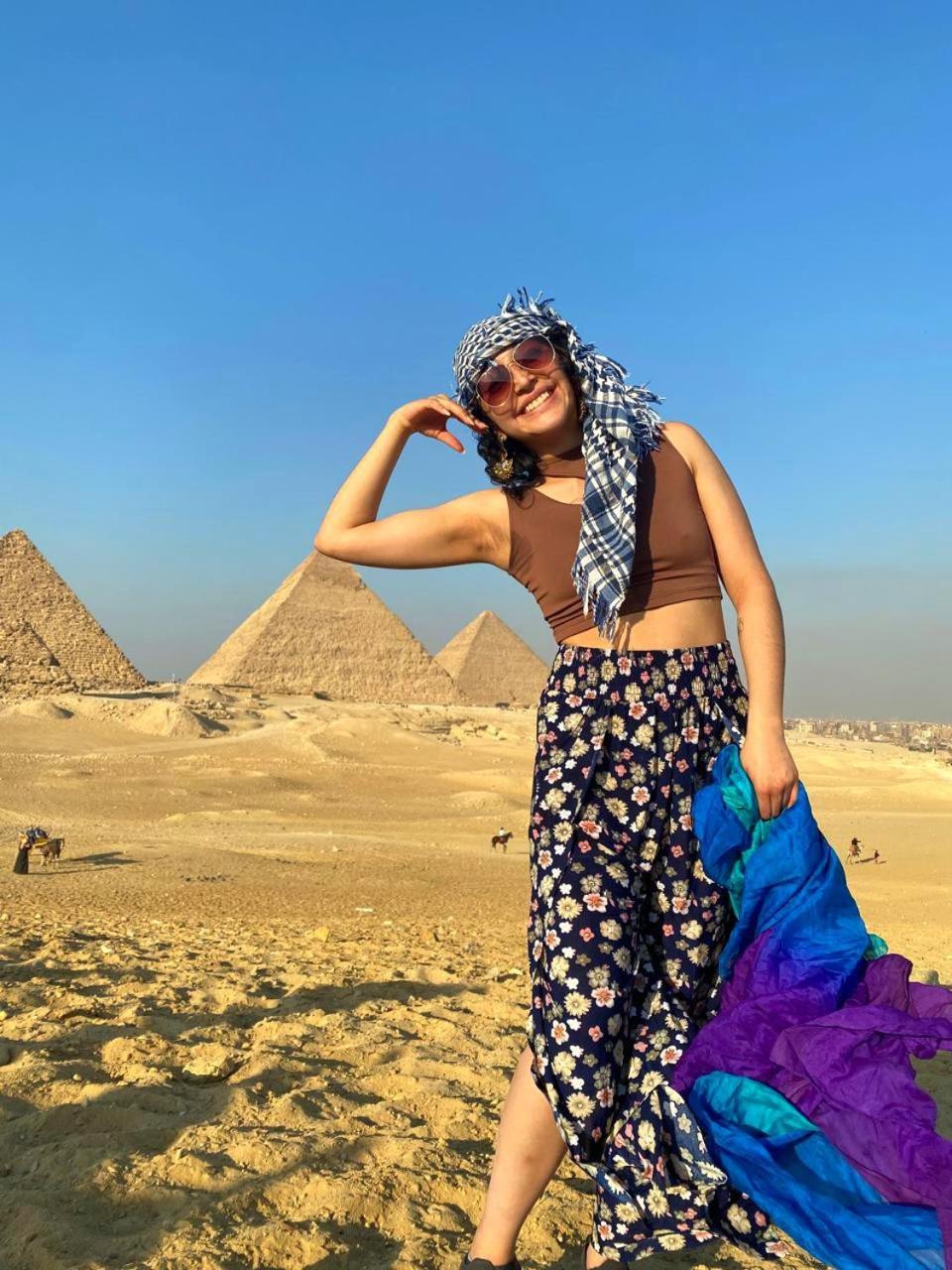 Grand Golden Pyramids View Hotel Kafret el-Gabal Exterior foto