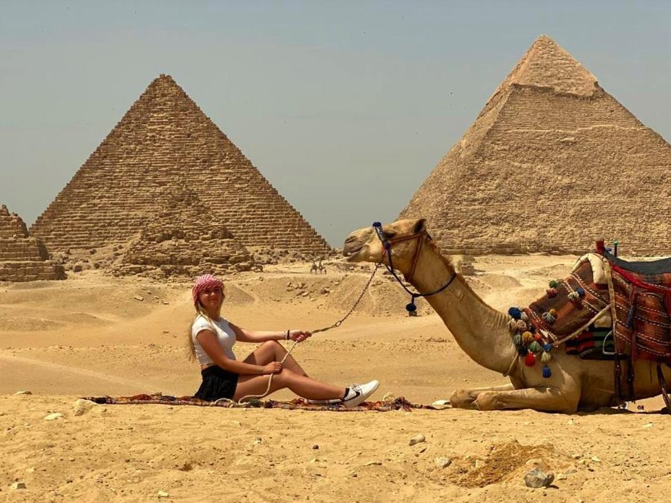 Grand Golden Pyramids View Hotel Kafret el-Gabal Exterior foto